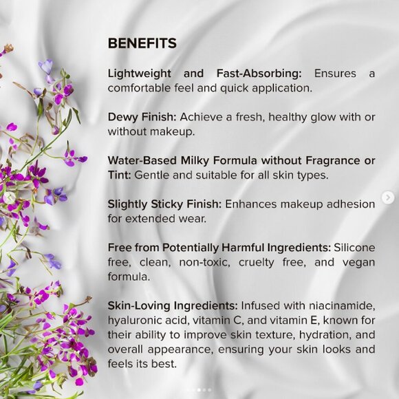 Whats Up Beauty | NEW Posy-tivity Lightweight Hydrating Face Primer, 30 ml - Picture 5 of 5